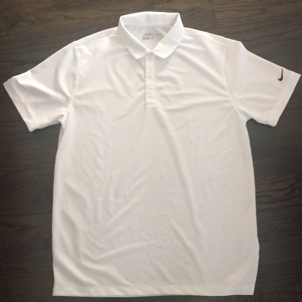 White Nike golf shirt - men’s large